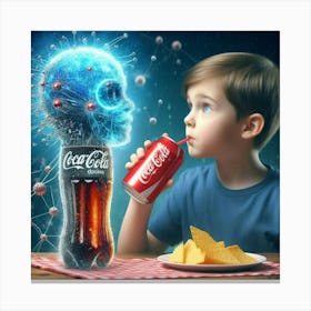 Nano Cola 1 Canvas Print