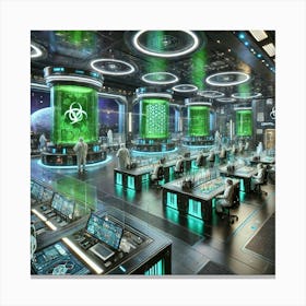 Chemical Environmental Research Lab Canvas Print