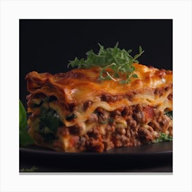 Lasagne 2 Canvas Print