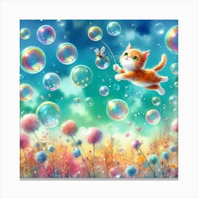 Soap Bubbles Canvas Print