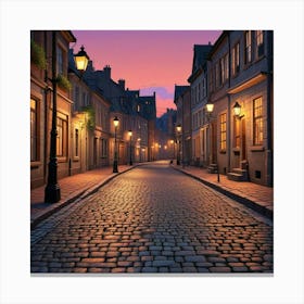 Street Art Print Canvas Print