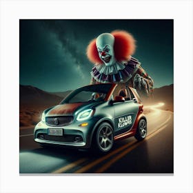 Clown Car 4 Canvas Print