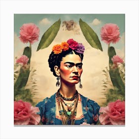 Frida Kahlo 11 Canvas Print