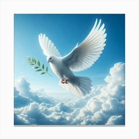 Dove Of Peace 5 Canvas Print