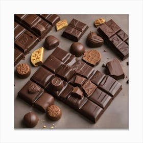 Chocolate Bars 2 Canvas Print