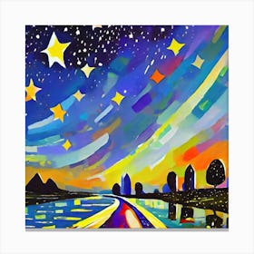 Stars In The Sky Canvas Print