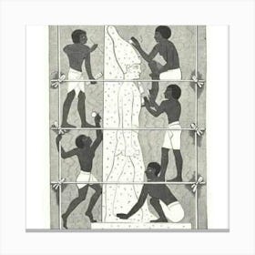 Egyptian Sculpture Canvas Print