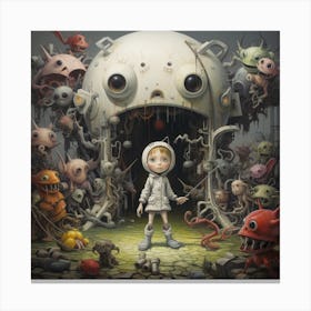 A Nightmare Canvas Print