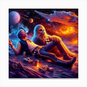 Star Wars Chewbacca Canvas Print