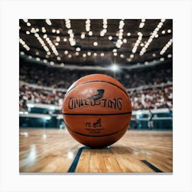 Basketball Court 30 Canvas Print