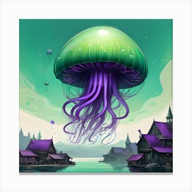 Jellyfish 2 Canvas Print