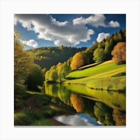 Autumn Landscape 7 Canvas Print