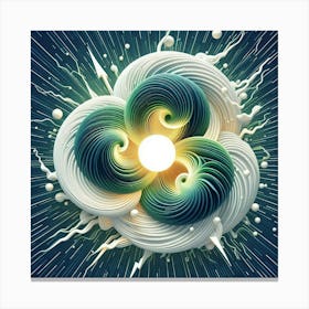 Abstract 3d Art Canvas Print