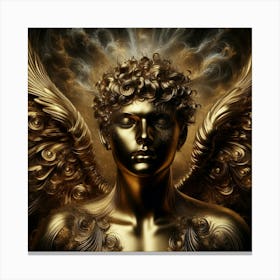 Golden Angel 7 Canvas Print