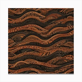 Wavy Waves 2 Canvas Print