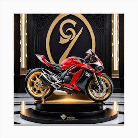 Motorcycle 1 Canvas Print