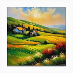Tuscan Countryside 4 Canvas Print