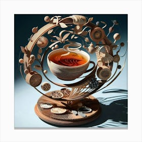 Tea Art 244 Canvas Print