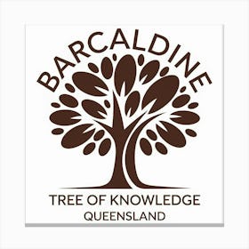 Barclaine Tree Of Knowledge Canvas Print