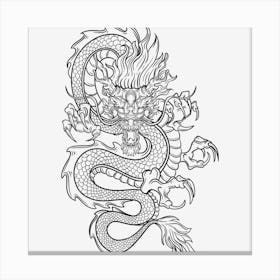 dragon 5 Canvas Print