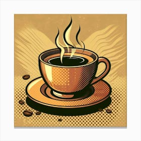 A coffee cup 2 Canvas Print