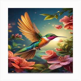 Hummingbird Canvas Print