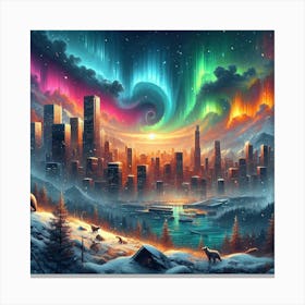 Frozen Echoes 2 Canvas Print