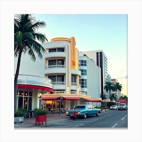 Miami Beach 1 Canvas Print