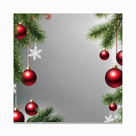 Christmas Tree Background 2 Canvas Print