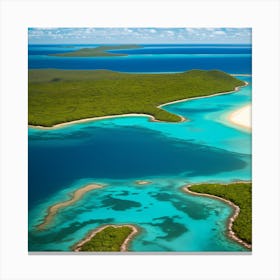 Great Barrier Reef Islands Canvas Print