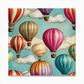 Hot Air Balloons 5 Canvas Print