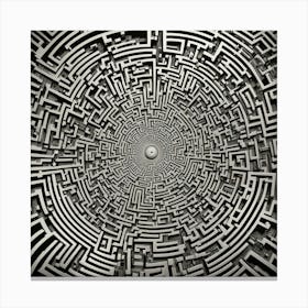 Maze 11 Canvas Print