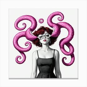 Octopus 3 Canvas Print