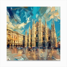 Milan Cathedral 3 Canvas Print