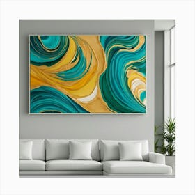 Abstract Painting 1 Canvas Print