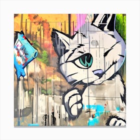 Street Animals7 Canvas Print