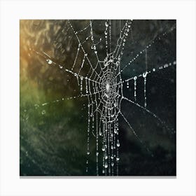 Spider Web 6 Canvas Print