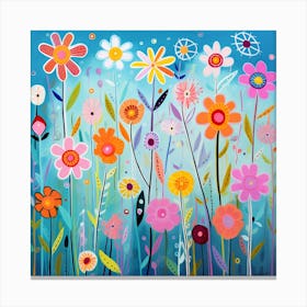 Flower Garden 1 Canvas Print