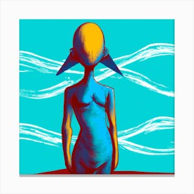 Alien 1 Canvas Print