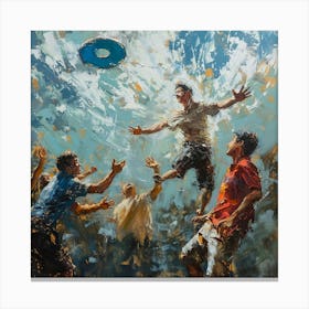 Frisbee 2 Canvas Print