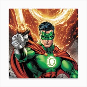 Green Lantern 10 Canvas Print