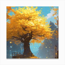 Autumn Tree Canvas Print