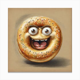 Bagel 13 Canvas Print