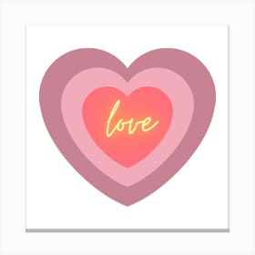 Love love Canvas Print