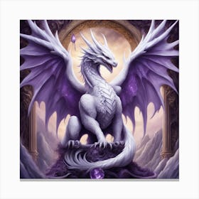 Queen of the Dragons Canvas Print