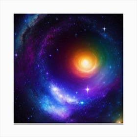 Spiral Galaxy Canvas Print