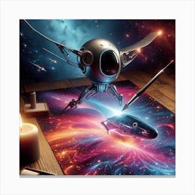 Spacecraft 2 Canvas Print