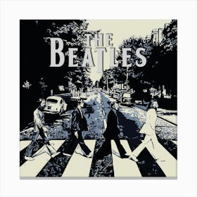 The Beatles Abbey Road Canvas Print