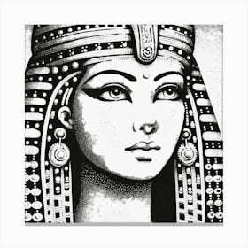 Cleopatra Portrait Artwork 135 Canvas Print