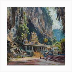 Batu Cave Temple Canvas Print